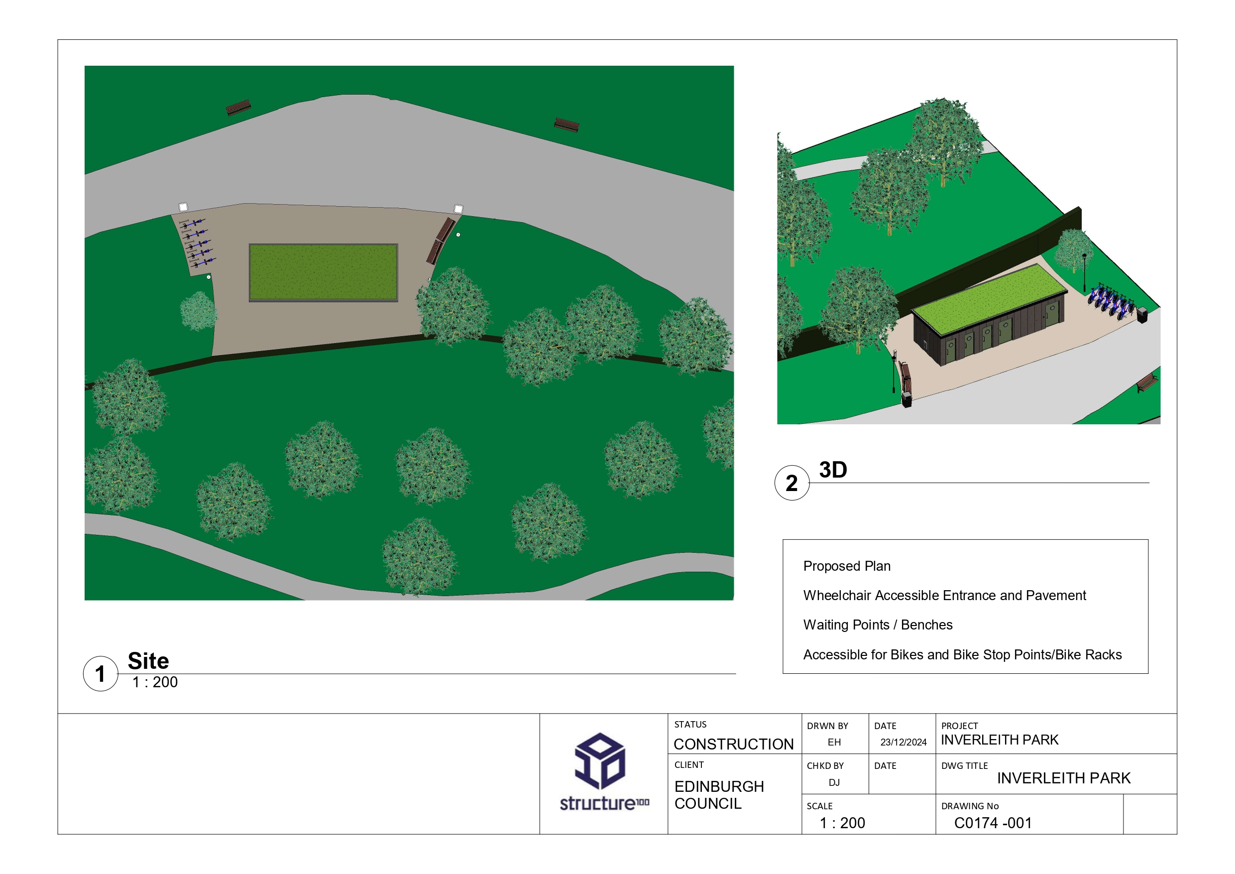 Inverleith park design