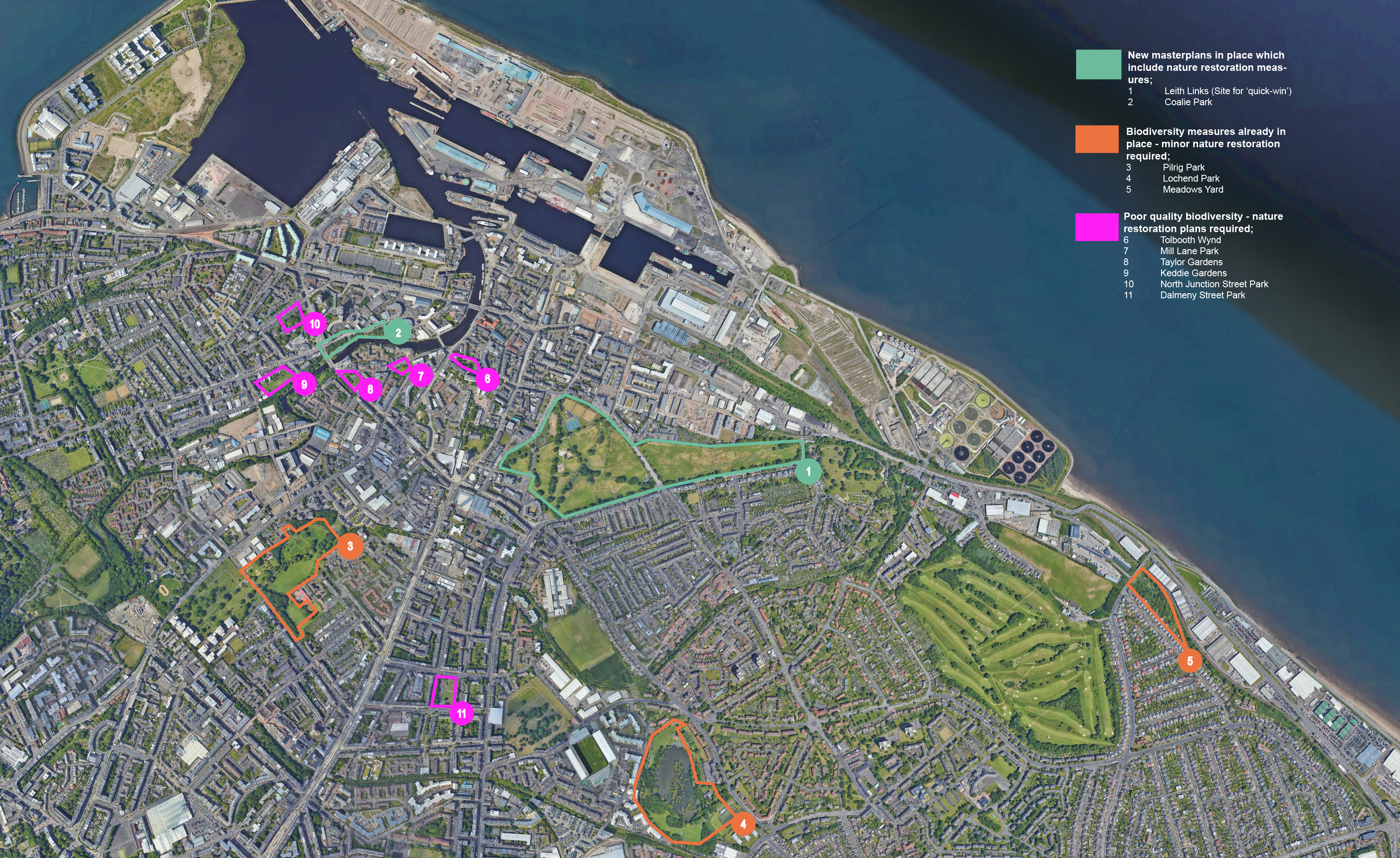 Leith map